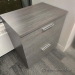 Grey Walnut 2 Drawer Lateral File Cabinet